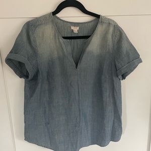 Denim Blouse
